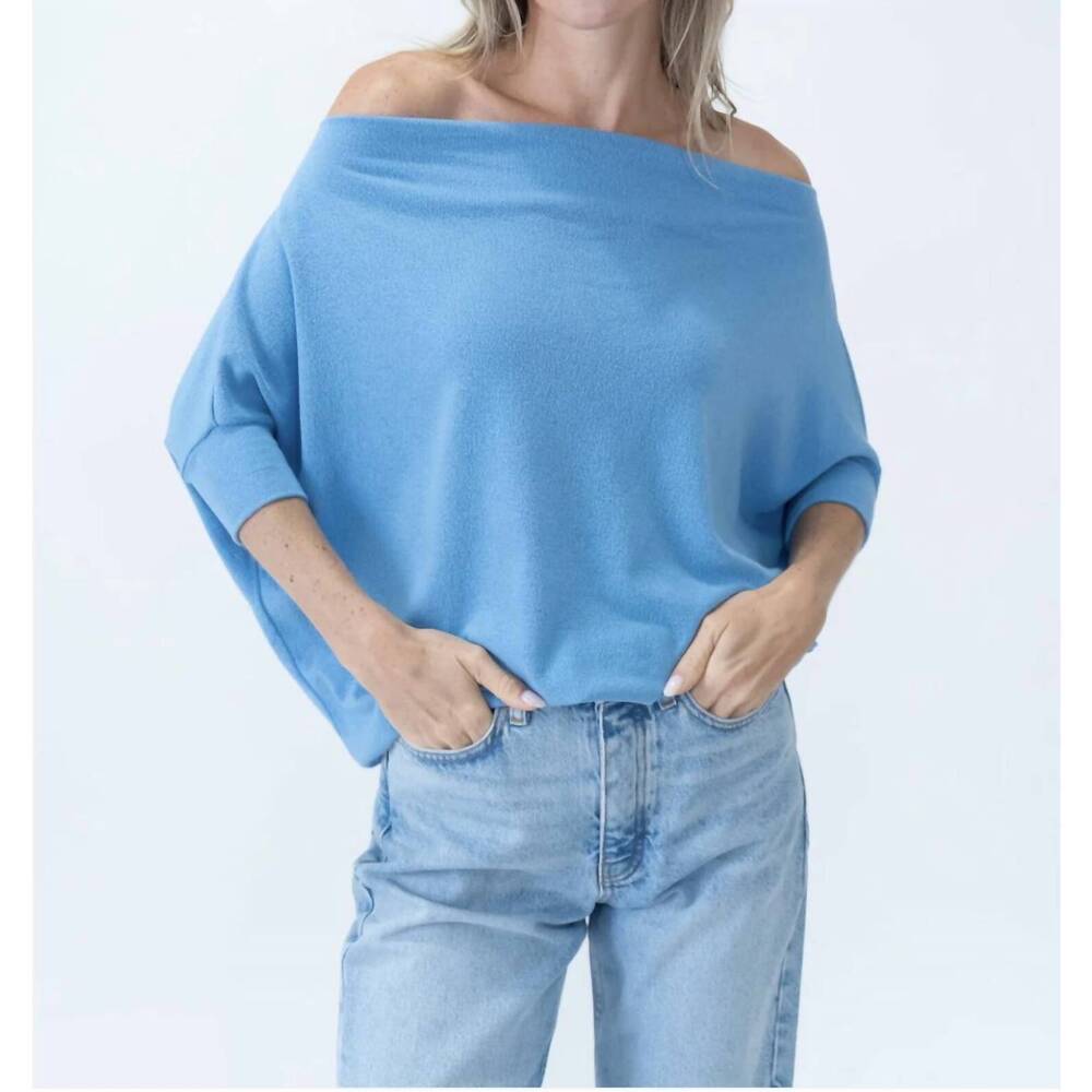 NEW SIX/FIFTY the anywhere top in crystal blue